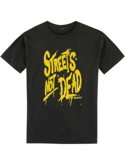 Icon Men's Casual T-Shirt Street Not Dead Black All Sizes
