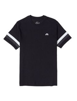 SB Stripe Tee Shirt Black Skate Skateboard AQ4520-010 Men's XL