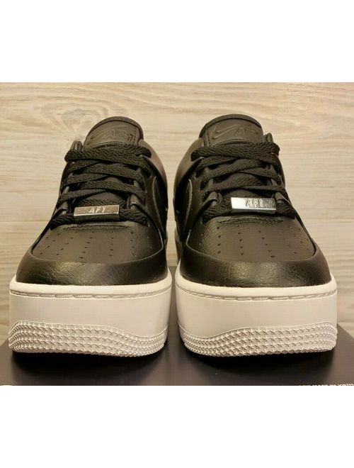 Womens Nike Air Force 1 Sage Low Black White Fashion Sneaker AR5339-002 Size 7