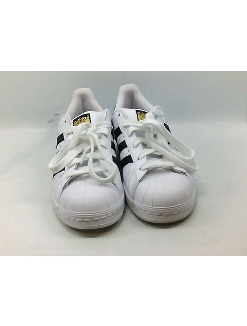 Adidas Womens Superstar W Low Top Lace Up Fashion, White/Black/White, Size 7.0 F