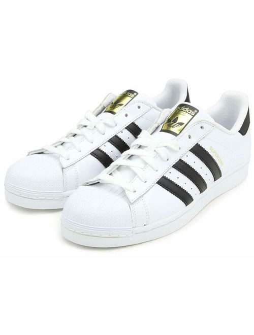 Adidas Womens Superstar Low Top Lace Up Fashion, White/Black/White, Size 12.5 fb