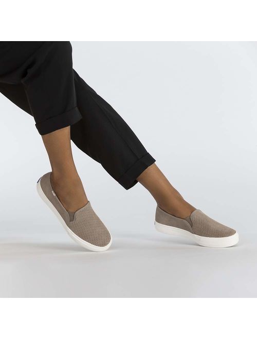 Keds Women's Double Decker Perf Suede Sneaker