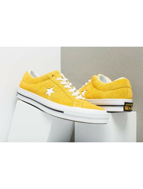 Size 7 Converse One Star Ox Mineral Yellow Suede 161241C Mens