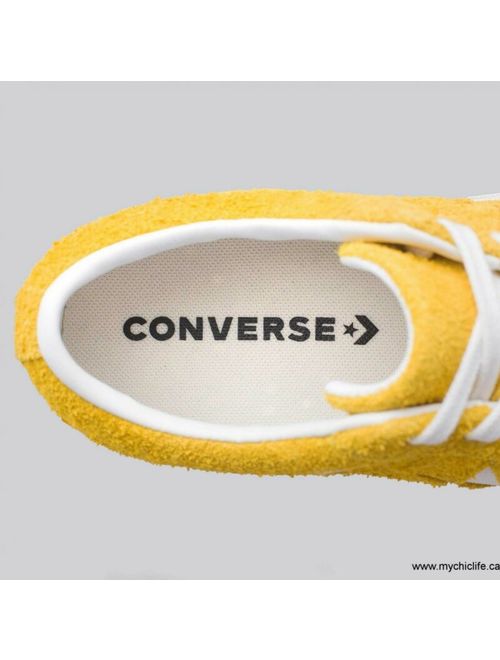 Size 7 Converse One Star Ox Mineral Yellow Suede 161241C Mens