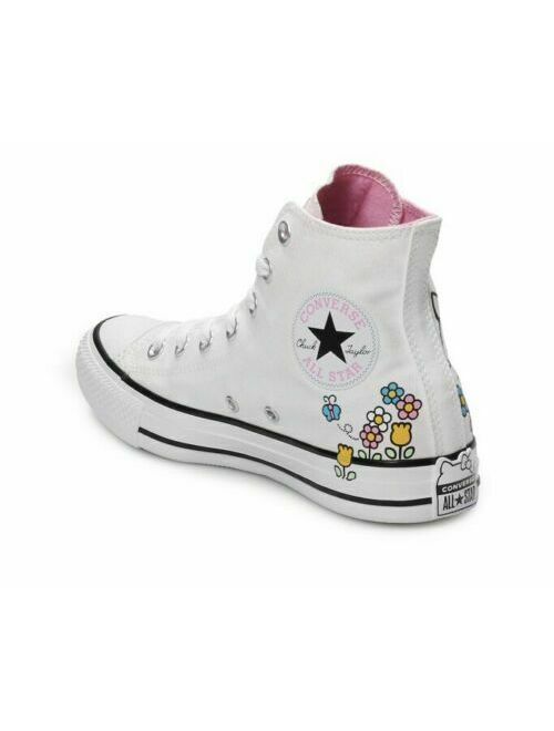 8.0 Hello Kitty Limited Edition Hi Top CONVERSE Chuck Taylor All Star Women Shoe