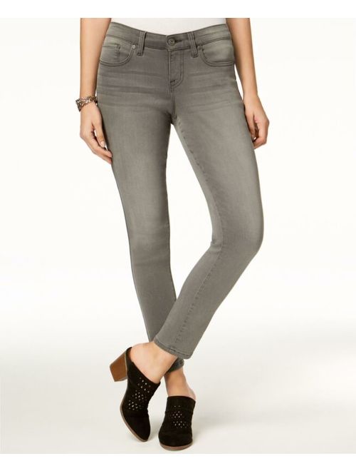 Style & Co. 5442 Size 12S NEW Dark Gray Skinny-Leg Jeans 5-Pockets Short $49