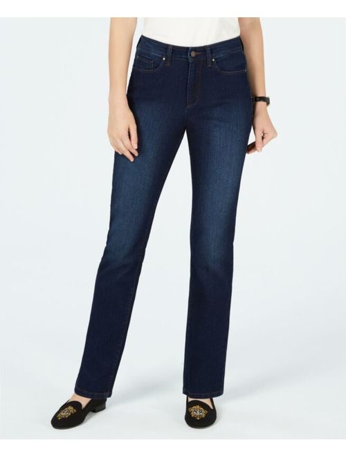 Charter Club 5517 Size 4 Womens NEW Dark Blue Straight Leg Jeans 5-Pockets $59