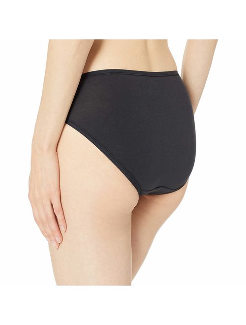 Amazon Essentials Women's Cotton Stretch High-Cut Bikini Panty