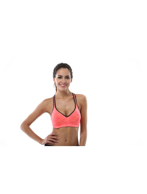 Charmo Sports Bra for Women Active Performance Crossback Bras