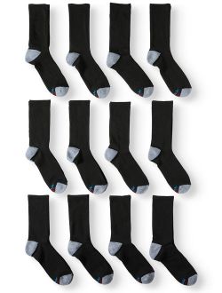 Men's X-Temp Active Cool Lightweight Crew Socks, 12 pack
