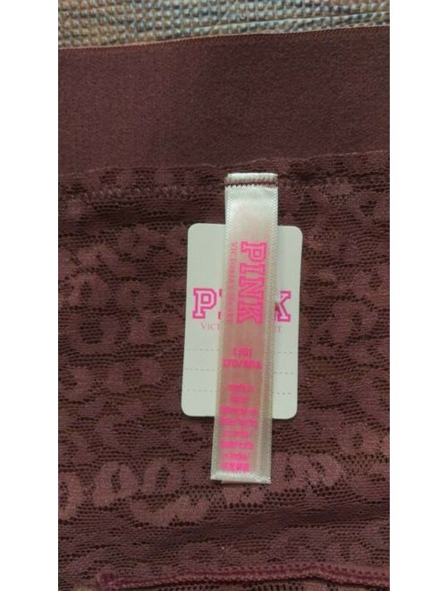 PINK by Victoria's Secret Lot pack of 5 Cotton&Lace Bikini Panties sz L