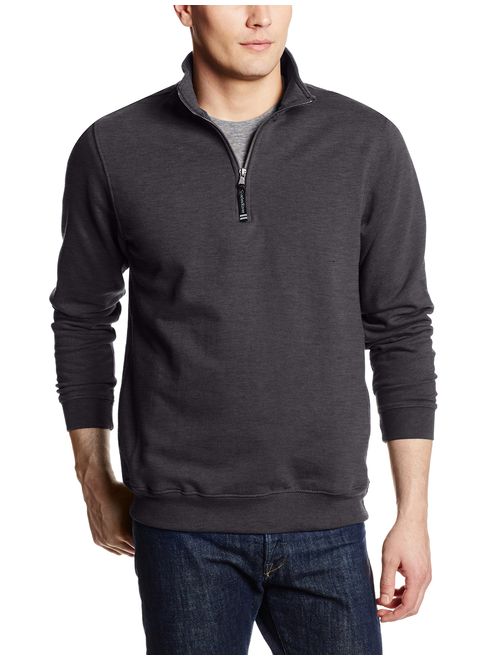 Charles River Apparel Men's Crosswind Quarter Zip Sweatshirt (Regular & Big and Tall Sizes)