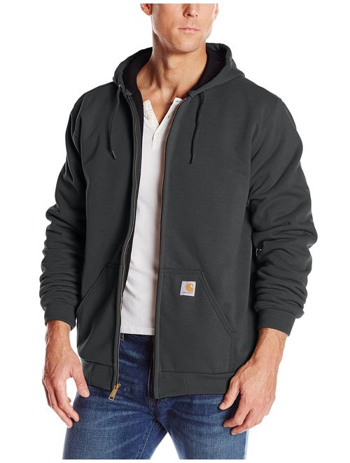 Carhartt Men's Big and Tall Rutland Thermal Lined Zip Front Sweatshirt Hoodie