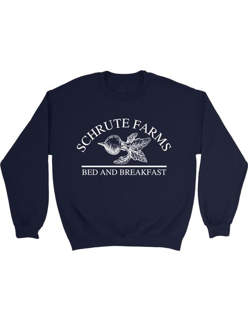 Nuff Said Schrute Farms Beets Bed and Breakfast Sweatshirt Sweater Pullover - Unisex