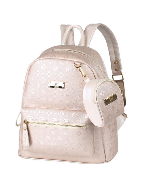 Girls Backpack-Fitbest Girls 2 in 1 Cute Leather Backpack Shoulder Bag Backpack Purse School Backpacks for Women