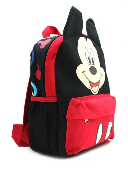 New Mickey Mouse Club House 3D Ears Small Toddler Backpack-8680