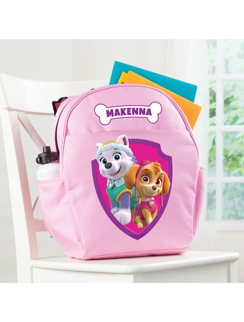Personalized PAW Patrol Girl's Toddler Backpack