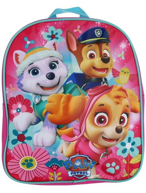 Nickelodeon Girl's 12-inch Skye Everest and Chase Paw Patrol Backpack