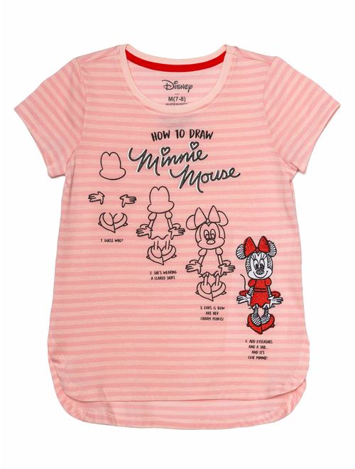 Disney Minnie Mouse Embroidered Graphic T-Shirt (Little Girls & Big Girls)