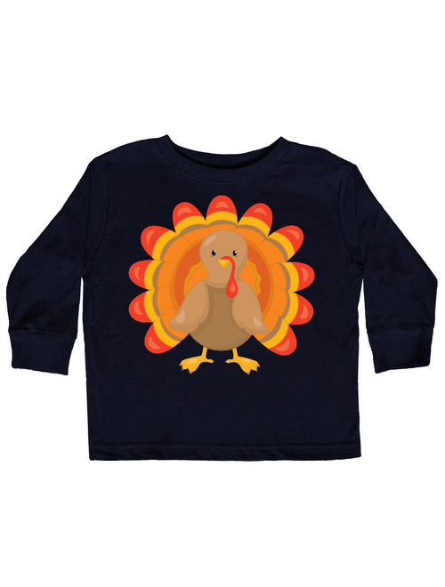 Thanksgiving Turkey Toddler Long Sleeve T-Shirt