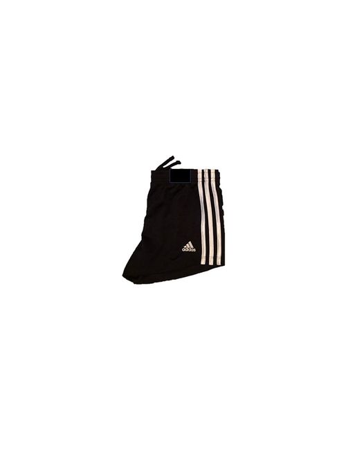 adidas Girls Youth Core Athletic Short (Black, Small-7/8)