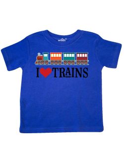 I Love Trains Toddler T-Shirt