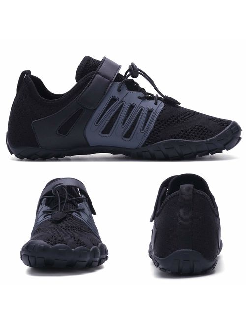 DAIFANNUO Mens Barefoot Water Shoes Quick-Dry Sports Aqua Shoes for Beach Yoga Running Surfing Boating Jogging 