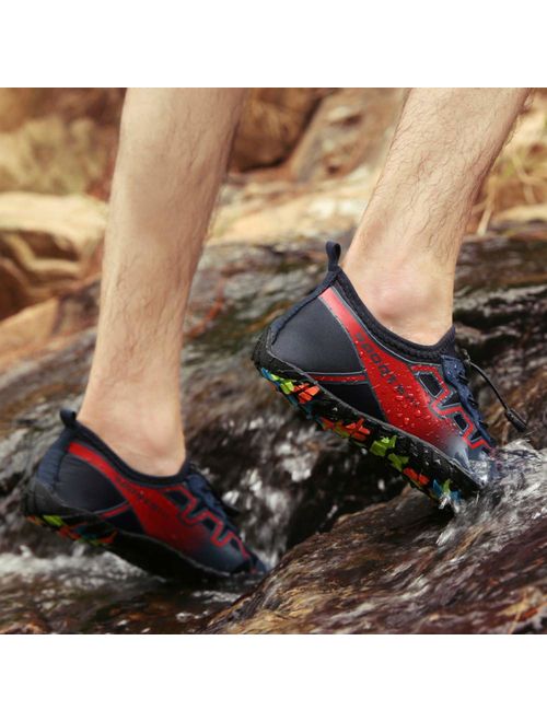 Jtomoo Mens Hiking Quick Drying Trail Running Shoes