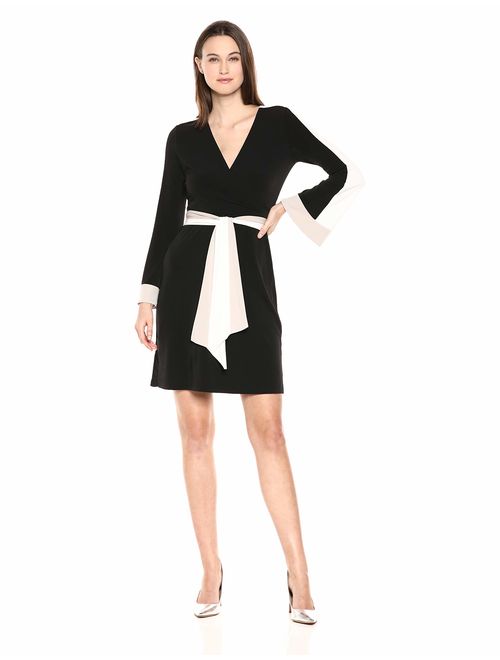 Buy Calvin Klein Women's Color Block Faux Wrap Dress online | Topofstyle