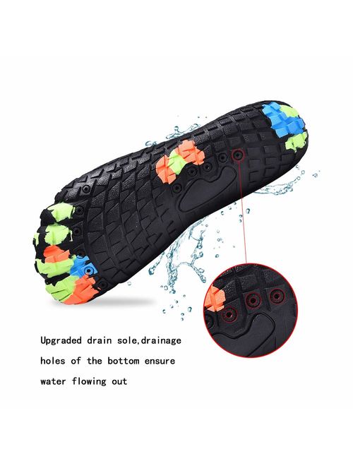 Water Shoes for Women Men Barefoot Quick-Dry Shoes Aqua Shoes Swim Shoes Mens Womens Water Sports Shoes River Shoes