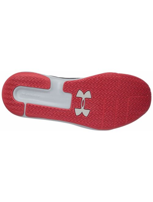 Under Armour Men's Speedform Feel Cross Trainer Basketball Shoe, Mod Gray (102)/White, 8.5