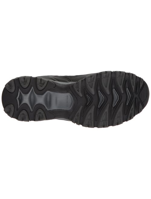 Skechers Sport Men's Afterburn M. Fit Wonted Loafer,black/charcoal,9.5 M US