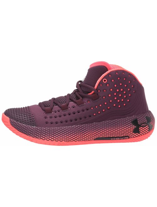 Under Armour Men's HOVR Havoc 2 Basketball Shoe, Kinetic Purple//beta red, 7.5