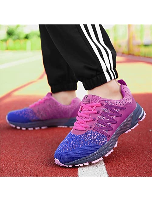 KUBUA Mens Womens Running Shoes Fashion Sneakers for Tennis Sports Casual Indoor Fitness Outdoor Road Walking Athletic Jogging Footwear