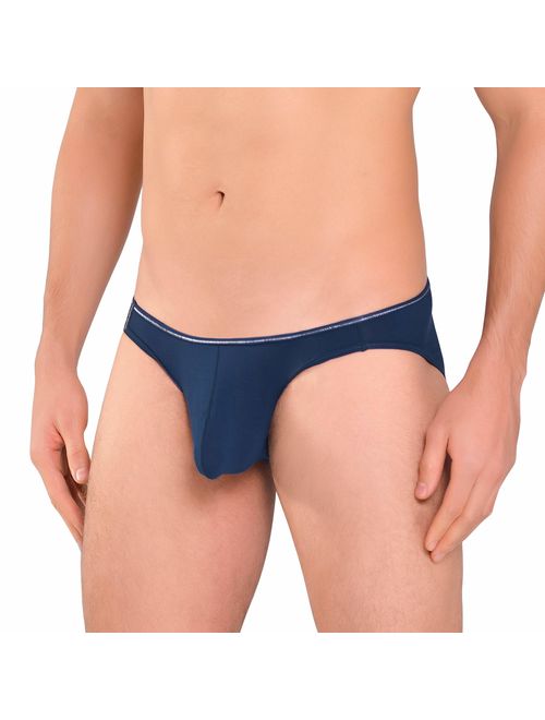 David Archy Men's 4 Pack Micro Modal Briefs Lightweight Sexy Bikinis