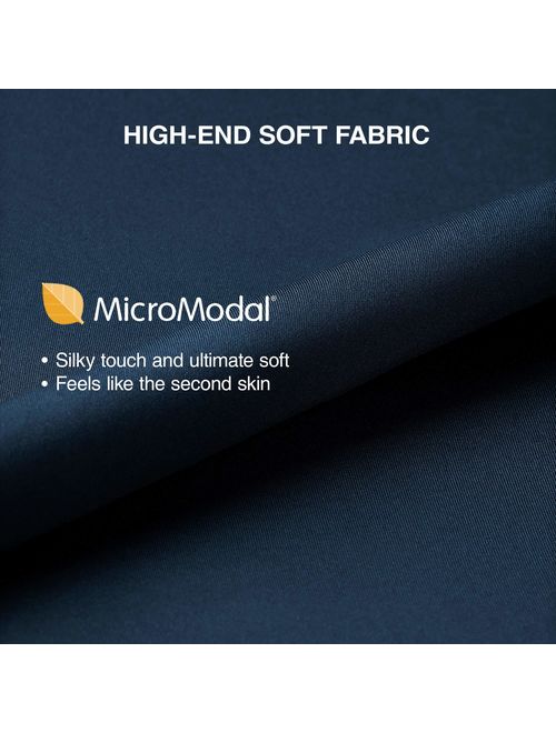 David Archy Men's 4 Pack Micro Modal Briefs Lightweight Sexy Bikinis