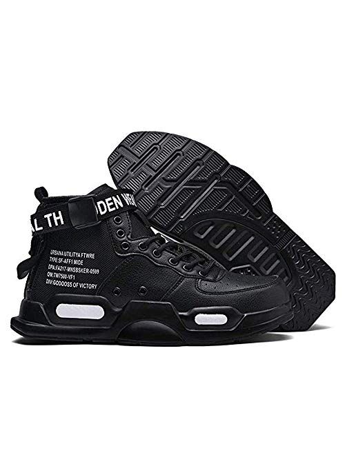 XIDISO Fashion High and Low Top Walking Shoes Sport Athletic Sneakers 