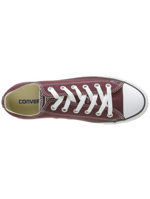 Converse Unisex Chuck Taylor All Star Ox Low Top Classic Burgundy Sneakers - 4 D(M) US