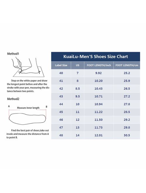 KUAILU Mens Flip Flops Thong Sandals Yoga Foam Slippers