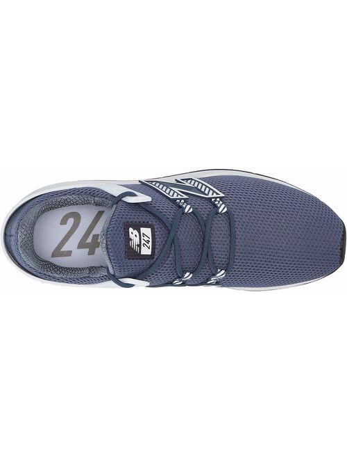 New Balance Men's 247v1 Deconstructed Sneaker, Vintage Indigo/White, Size 13.0