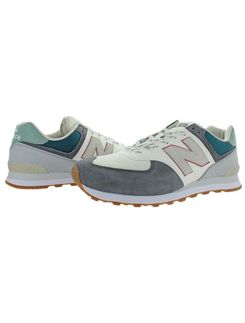 New Balance Mens 574 Trainers Low Top Sneakers Gray 16 Wide (E)
