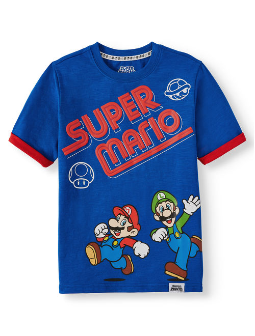 Super Mario Bros. Short Sleeve Graphic T-Shirt (Little Boys & Big Boys)