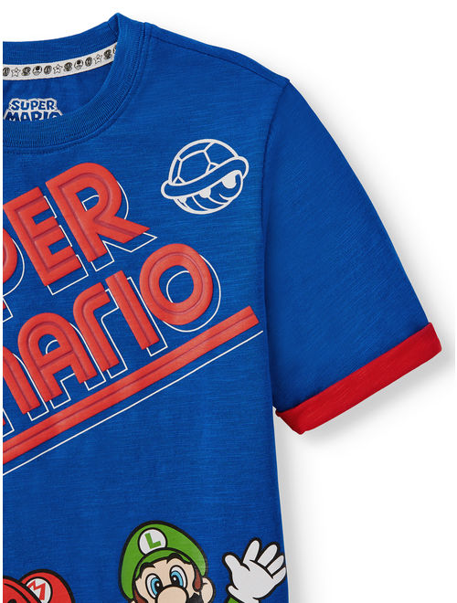 Super Mario Bros. Short Sleeve Graphic T-Shirt (Little Boys & Big Boys)