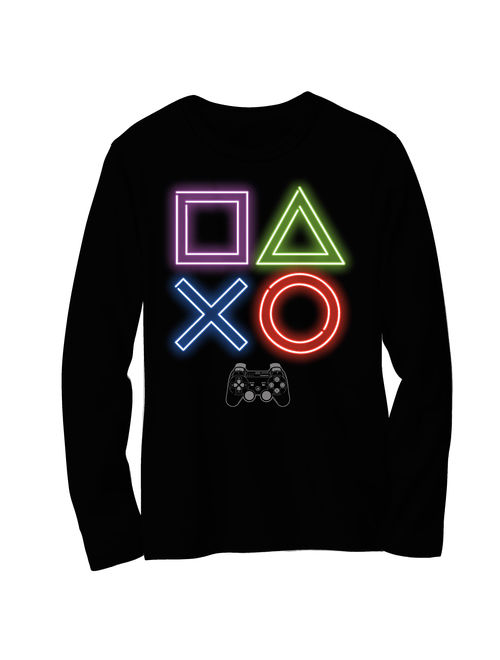 Playstation Long Sleeve Graphic T-Shirt (Little Boys & Big Boys)