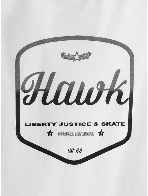 Tony Hawk Long Sleeve Raglan T-Shirt Skate Graphic (Big Boys)