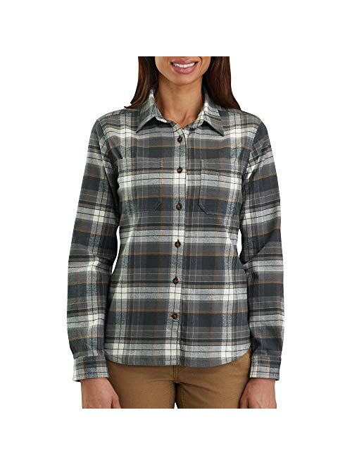 Carhartt Women's Rugged Flex Hamilton Flannel Shirt