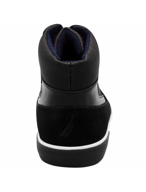 Nautica Kids Horizon Sneaker-Lace Up Fashion Shoe- Boot Like High Top (Little Kid/Big Kid)