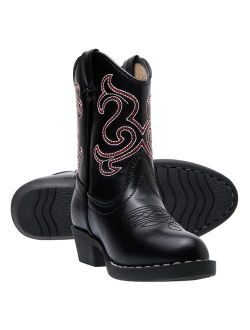 Canyon Trails Kids Lil Cowboy Pointed Toe Classic Western Rodeo Boots