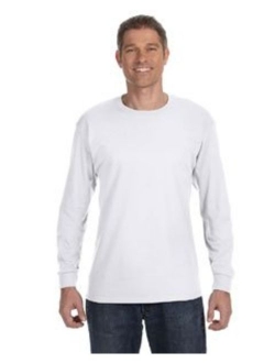 Heavy Cotton 100% Cotton Long Sleeve T-Shirt.