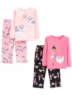 Little Kid and Toddler Girls Pajama Set